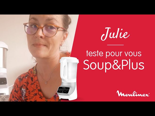 MOULINEX  Avis sur le Soup&Plus Rouge : le blender chauffant idéal de  délicieuses soupes maison ! 