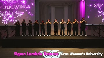 Sigma Lambda Gamma - TWU - Fall 2023
