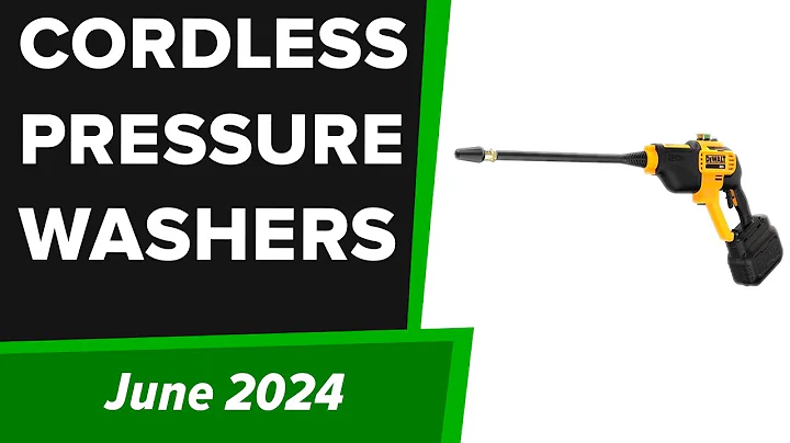 TOP-5. Best Cordless Pressure Washers (Portable) 2024