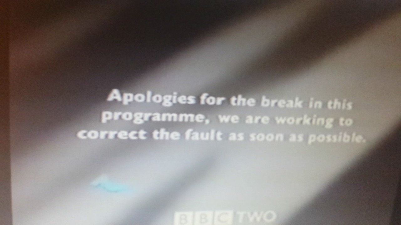 BBC 2 Power failure and screen- June 30, 2001