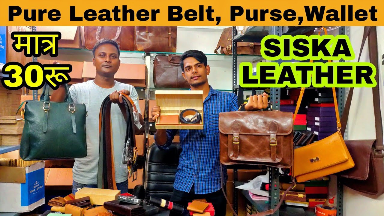 Leather Belt,Purse,Wallet,Bags Wholesale Market Leather Bags