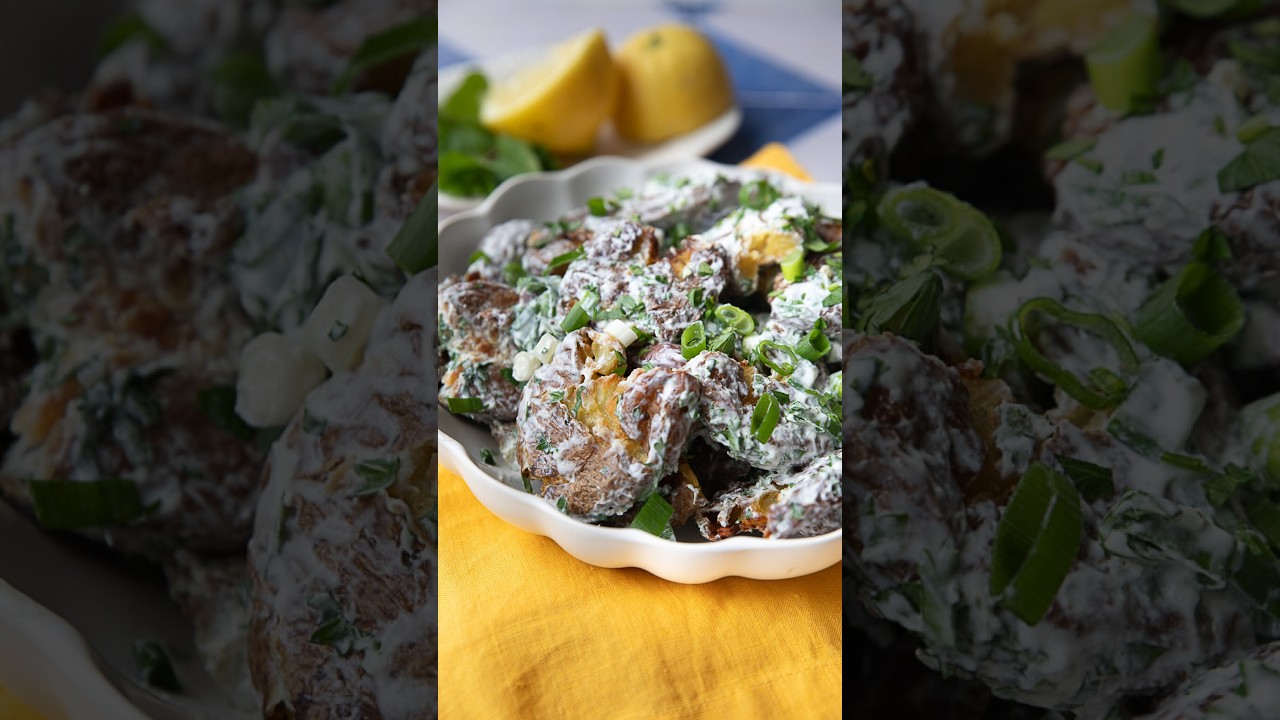 Smashed Potato Salad