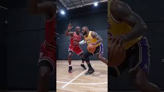 Michael Jordan and LeBron James👑🔥 #nba  #legends  #baskball