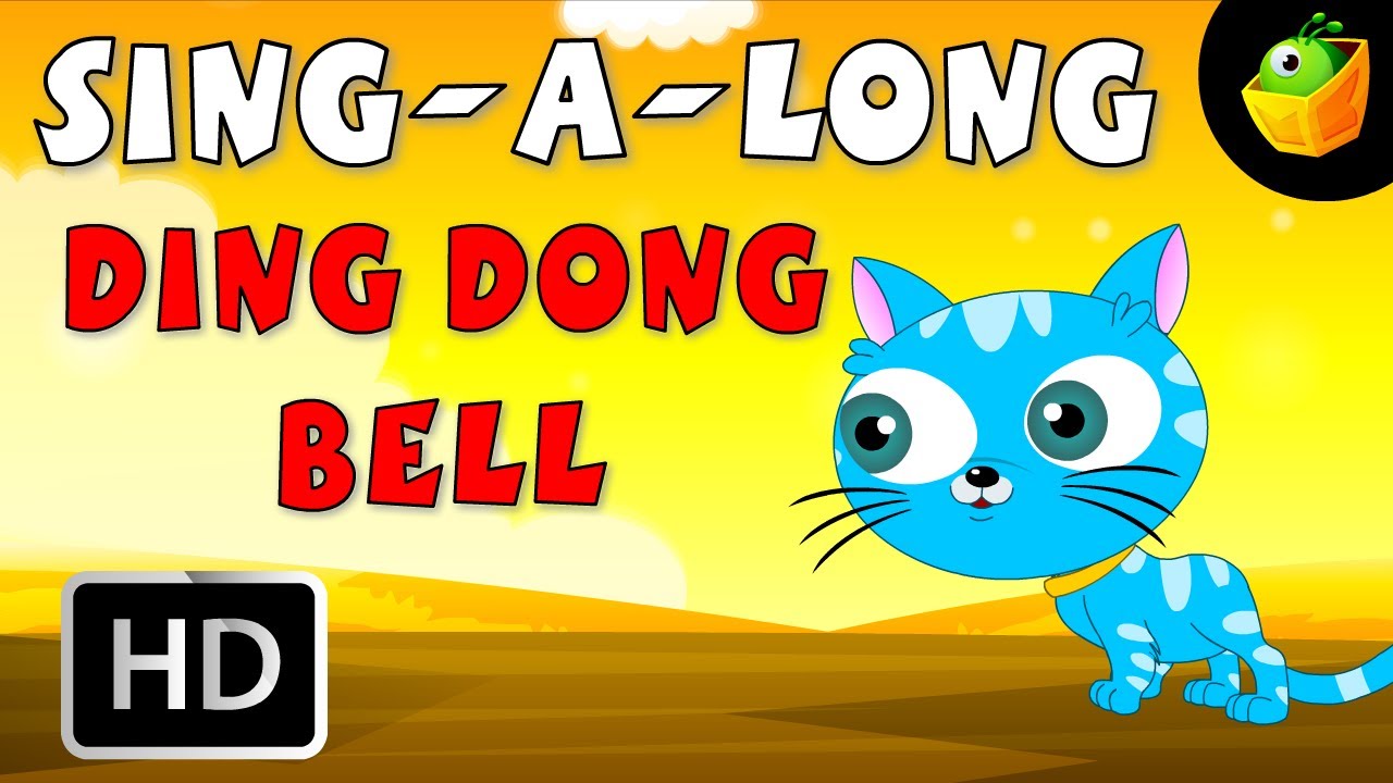 Karaoke: Ding Dong Bell - Songs With Lyrics - Cartoon/Animated Rhymes For K...