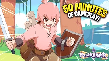 PostKnight 2 First 50 Minutes of Gameplay (iOS/Android/Steam New Release)