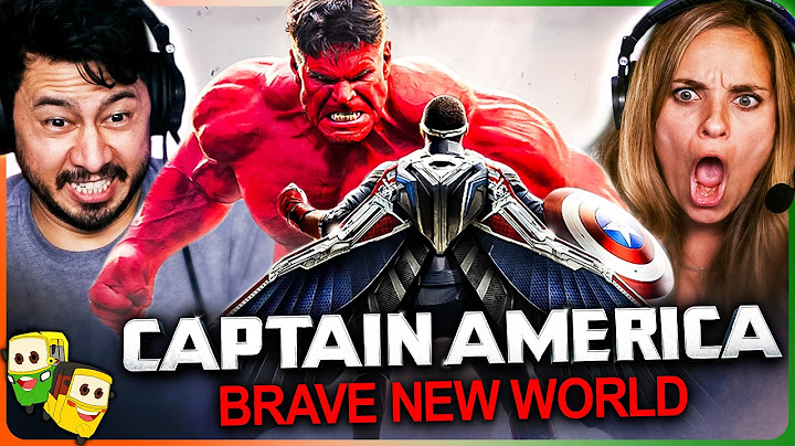 CAPTAIN AMERICA: BRAVE NEW WORLD Movie Reaction! | First Time Watch | Marvel