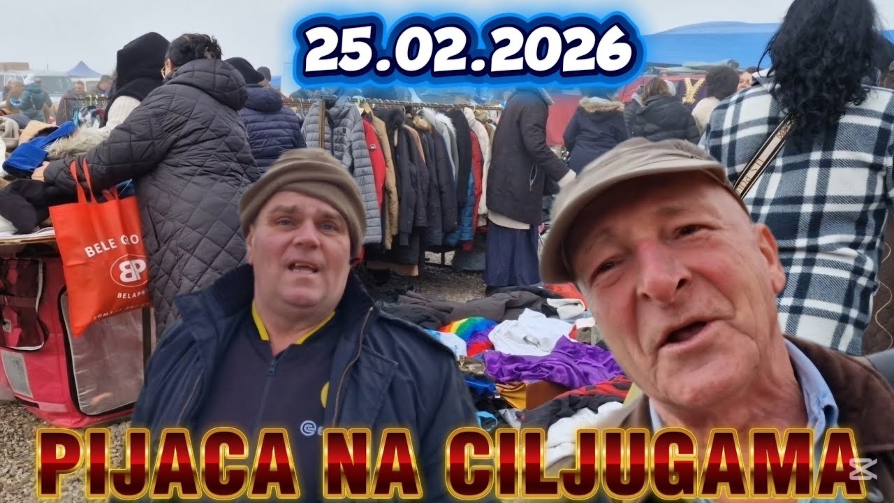 PIJACA NA CILJUGAMA PREPUNA SVEGA, LIJEPO VRIJEME GODI SVIMA, 25.02.2026.