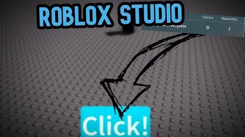 How to make a clicking game I Roblox Studio