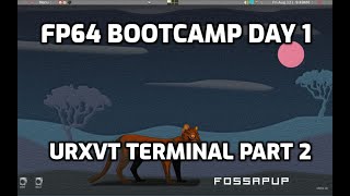 FP64bootcamp1 urxvt2: how to copy and paste