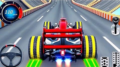 Formula Car Racing Stunt Simulator 2025 - Impossible Mega Ramp GT Car 3D - Android GamePlay