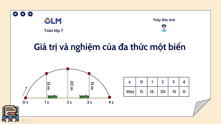 Toán 7 nghiệm của đa thức một biến năm 2024