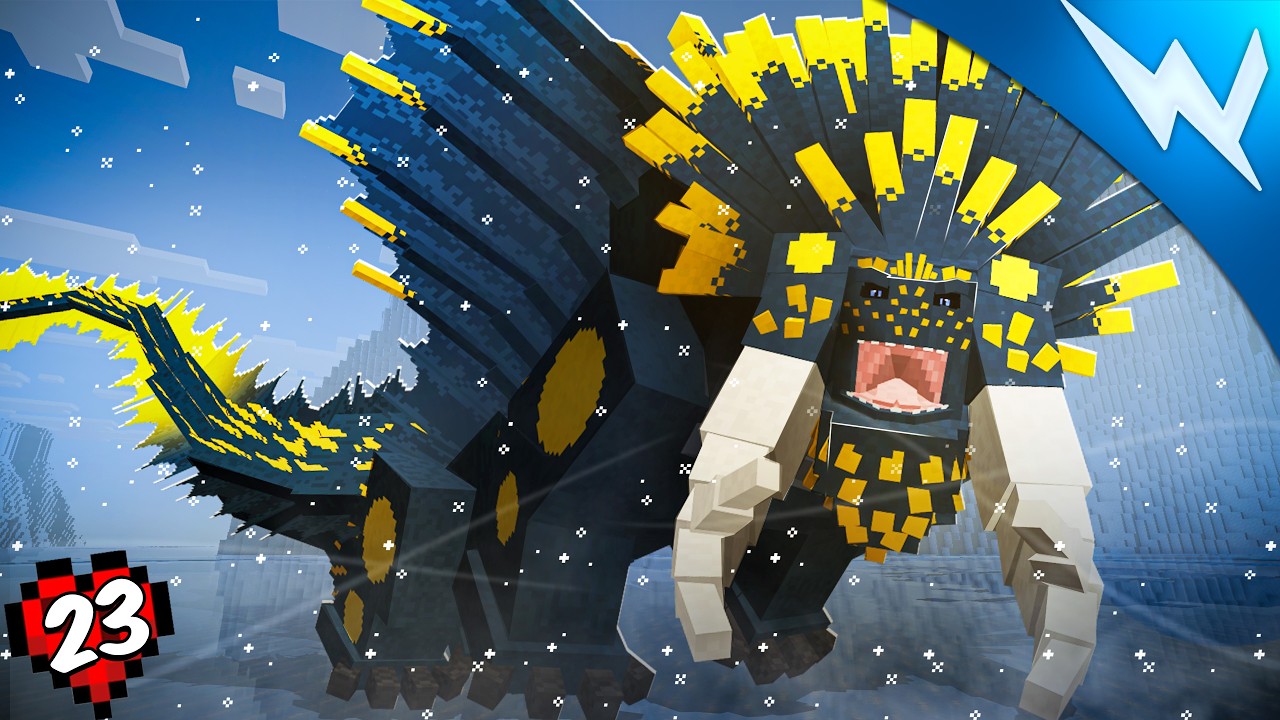 Creating a GIANT BEWILDERBEAST NEST In Hardcore HTTYD Minecraft!