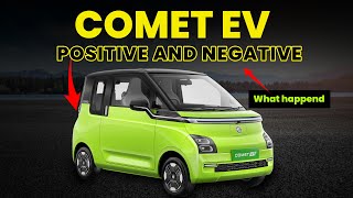 2024 MG comet EV | Negative and Positive