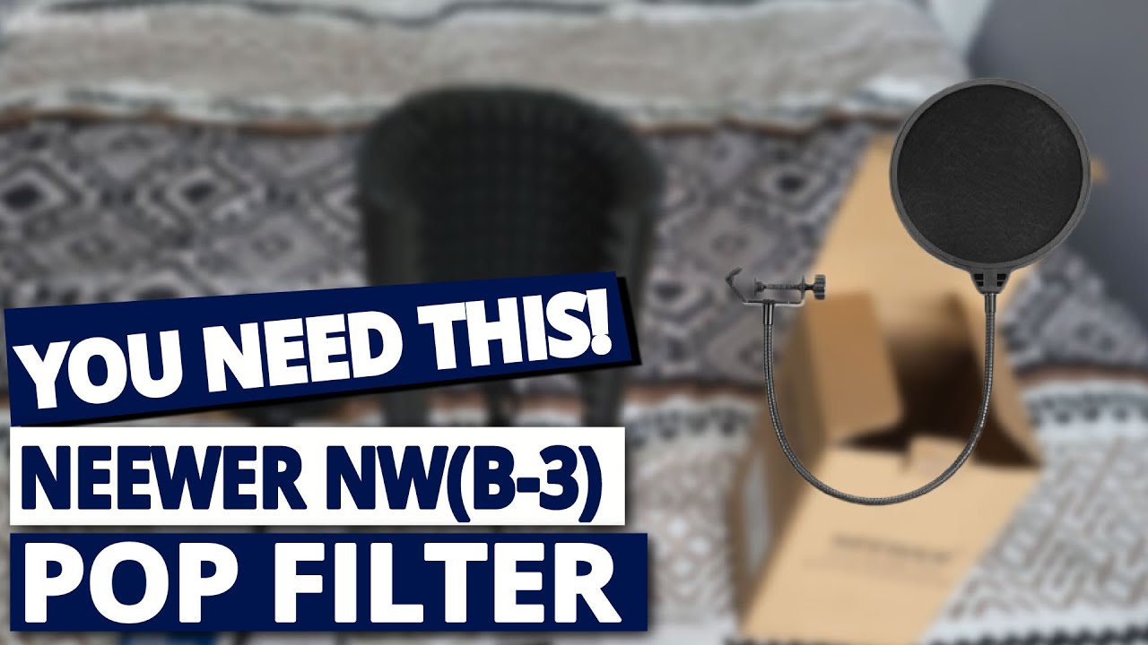 Прекратите портить звук! 🎙️ Обзор и настройка поп-фильтра Neewer NWB 3