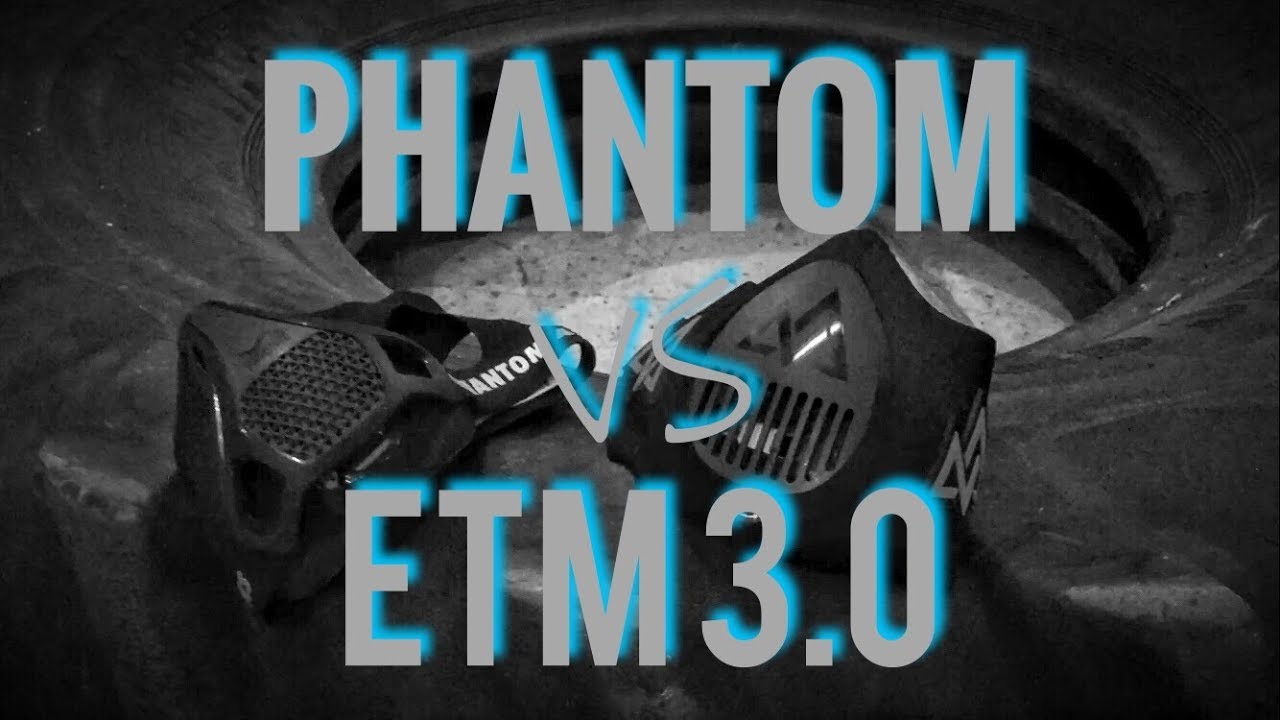 Phantom vs Training mask 3.0