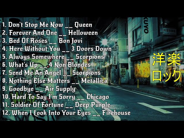 洋楽 ロック - 洋楽 ロック 2000年代 - エモい 洋楽 - YouTube