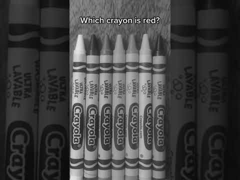 Which Crayon Is Red Intuitiontest Intuition Colors Crayons Guessthecolor Waitforit