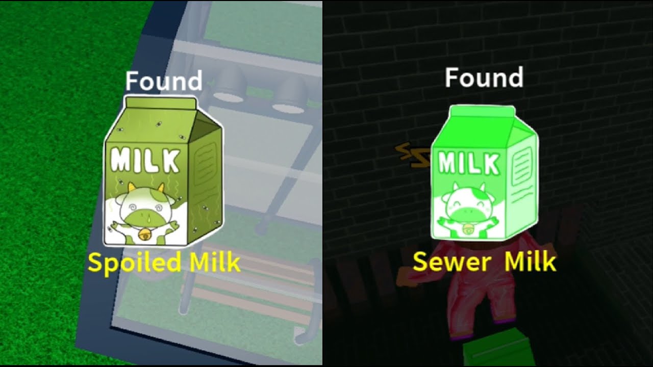 How to get 'Spoiled Milk' & 'Sewer Milk' | Roblox Find The Milks