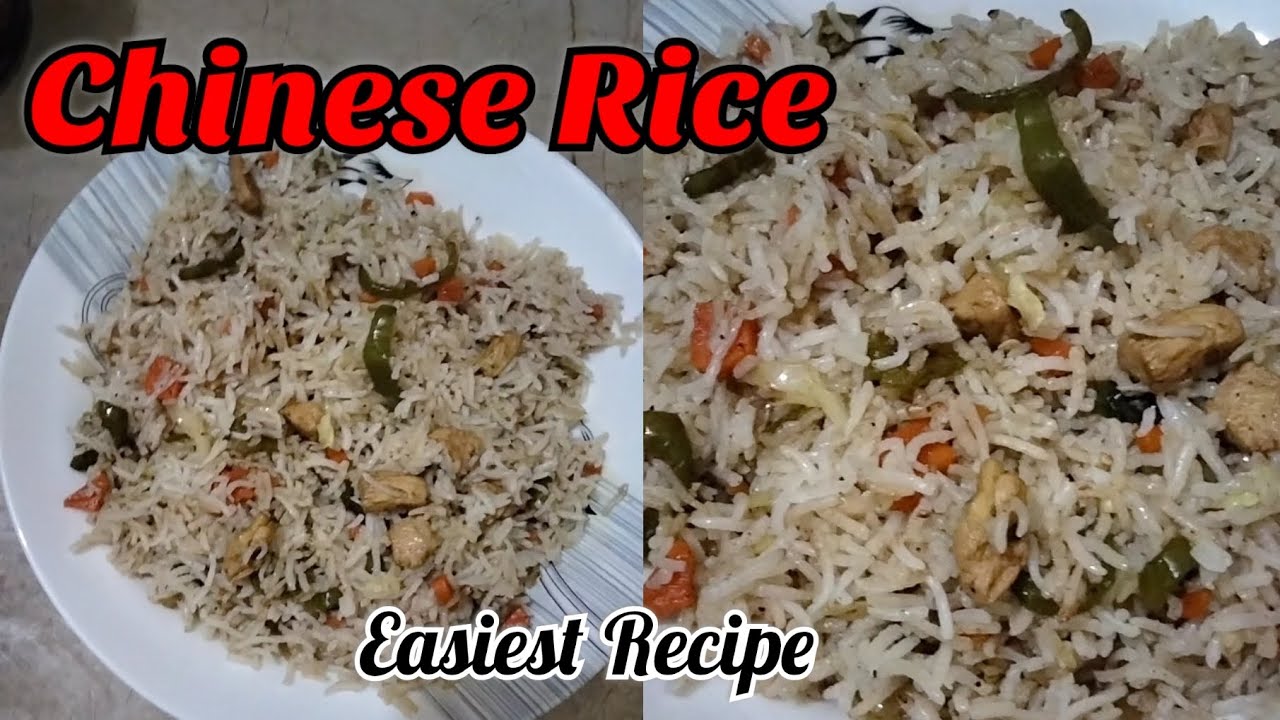 Chinese Rice| Quick and Easy Recipe - YouTube