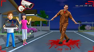 Download Lagu Yuta Mio Panik CCTV Merekam GURU SABIT VIR4L Di Depan Rumah😱| Sakura School Simulator MP3