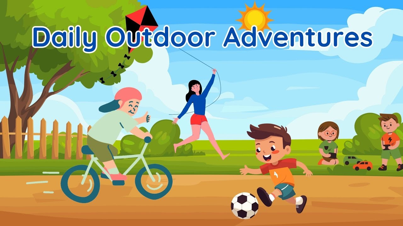 🌈🏕️🌳🌿 Amazing Outdoor Adventures: Learn & Play! 🌞🎒⛺️ 