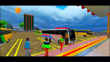 Coach Bus Simulator Game| IDBS Studio Game| 3D Android Mobile Games| Bus Driving Game