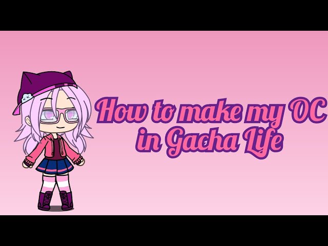 Making my Oc in gacha life!