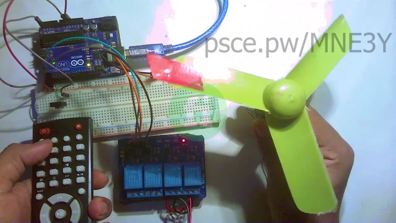Arduino Motor H Bridge using IR Remote & relay module - YouTube