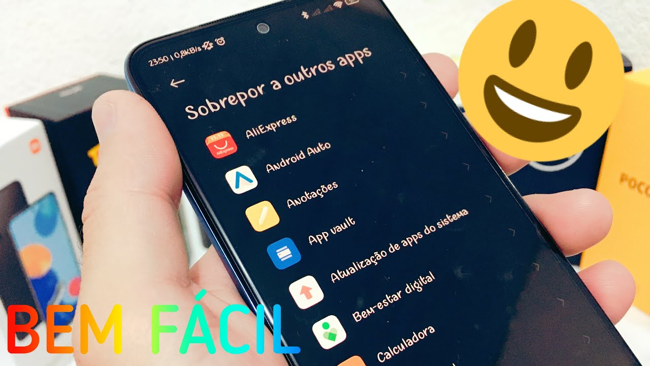 SOBREPOR OUTROS APPs - REDMI NOTE 11 - YouTube