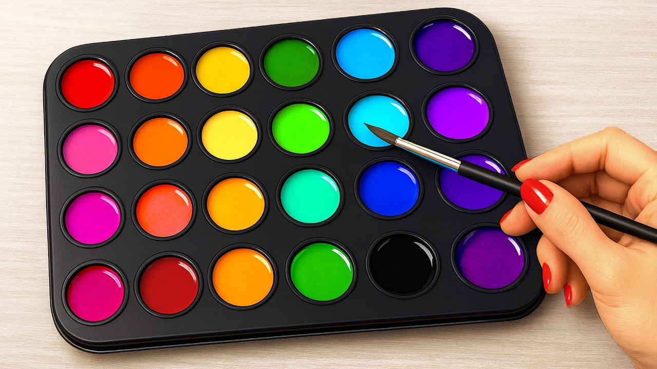 3 Hours of Satisfying Color Mixing You Can’t Miss!