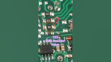 153 SMD Resistor Value #electricalengineering #smdresistor