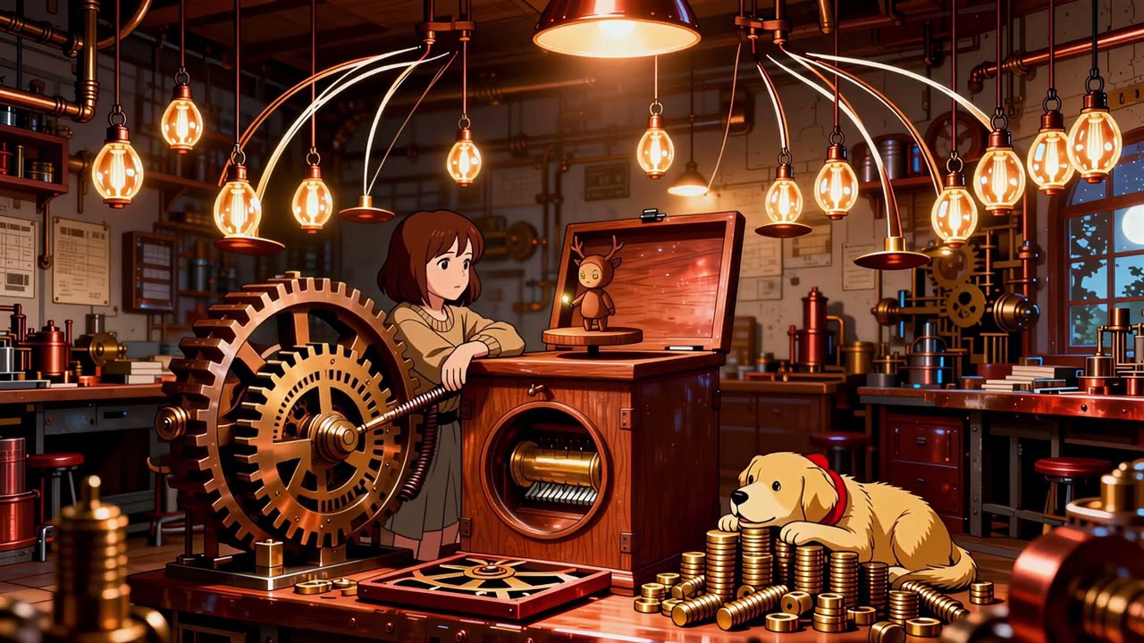 Winding Down Music Box 🕯️ Melancholic & Serene Ambience for Healing, Retail & Quiet Moments