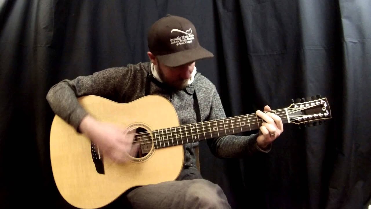 Acoustic Music Works Guitar Demo - Goodall RS-12 12 String, Twelve String