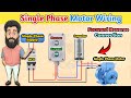 Single Phase Motor Reverse Forward  Wiring In Hindi l Forward Reverse Wiring l Sam Electric