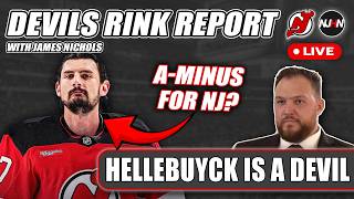 Connor Hellebuyck Is a Devil! Trade Reaction, A-Minus Grade & When He Debuts | Devils Rink Report