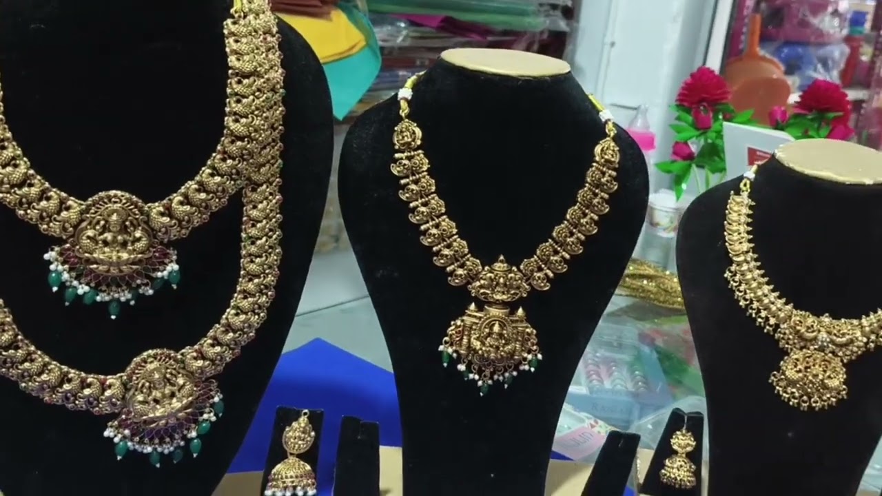 Bridal jewellery #sri Siva fancy store # tirunelveli 