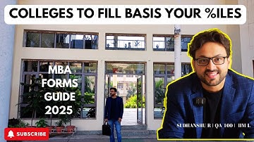 CAT 2025 College Forms Guide: What to Apply at Your Expected Percentile ( Based on Last 3 Yrs Data )