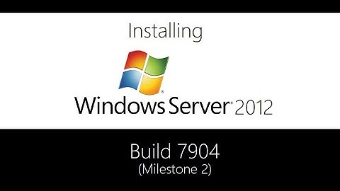 13 Years of Windows Server 2012 Build 7904