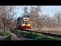 Маневровий тепловоз ЧМЭ-3 движеться с порта рени в джурджулешти