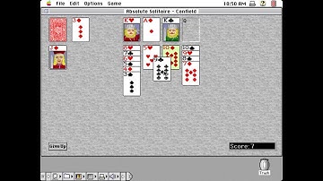 Apple Macintosh Longplay - Absolute Solitaire - Canfield