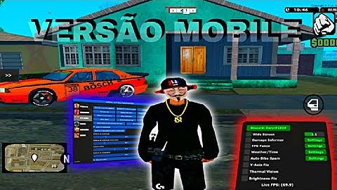 DATA SAMP MOBILE/ANDROID ESTILO MTA//COM MONETLOADER //BOA PRA PVP, RP E FUGA