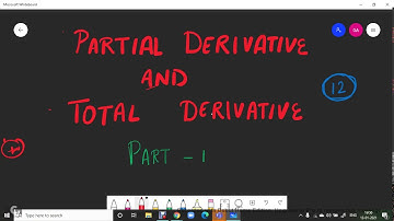 AAI ATC/AO 2020 -2021| Maths | Calculus | Partial Derivative and Total Derivative | Part 1