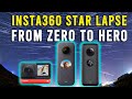 Insta360 One R / One X2 Star Lapse Tutorial : From ZERO to HERO