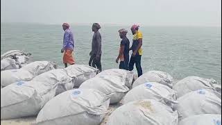 how to geo bag dumping procedure #civilengineeringlifebd