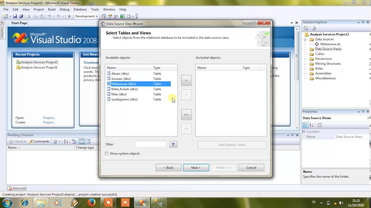 membuat cube di sql server - YouTube