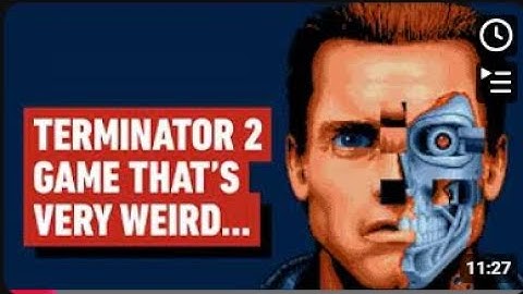 The Terminator 2 Game That