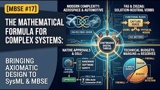 [MBSE #17]  The Mathematical Formula for Complex Systems: Bringing Axiomatic Design to SysML & MBSE