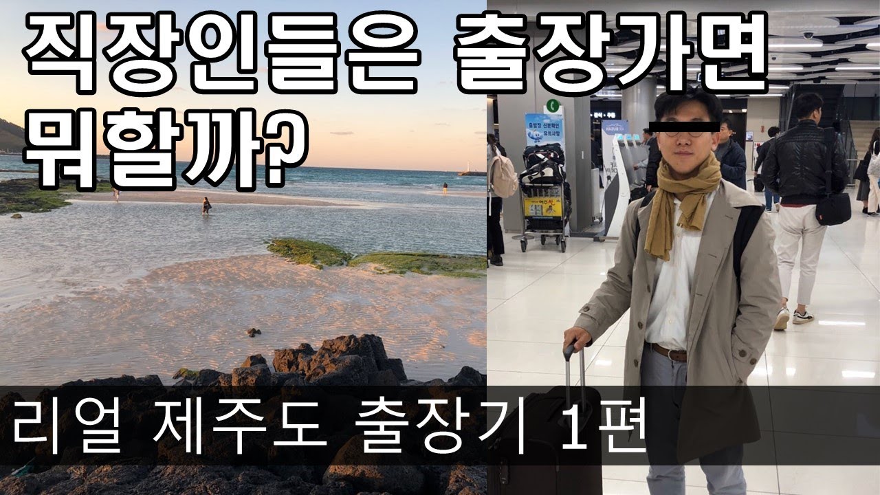 직장인의 리얼 제주도 출장기(출장가면 뭐하니?) 제주도 출장 안내서 - Jeju Island business trip