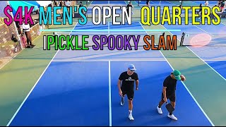 🔥$4K Men’s Open Quarterfinals | Dawson(6.0) & Palm(6.0) vs McAuley(5.6) &  Loock(5.4) 👻iPickle