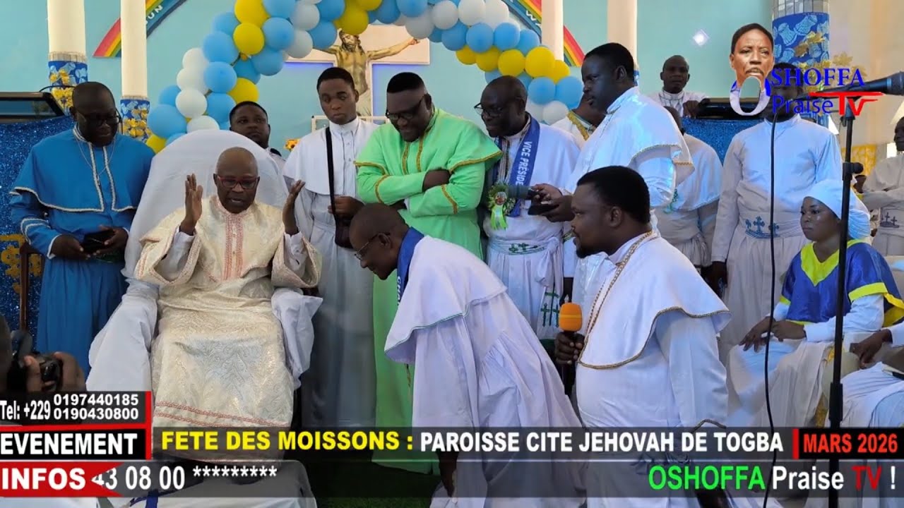 Cité Jéhovah de TOGBA : 10ème fête des moissons de la Paroisse sous le signe de l'unité 